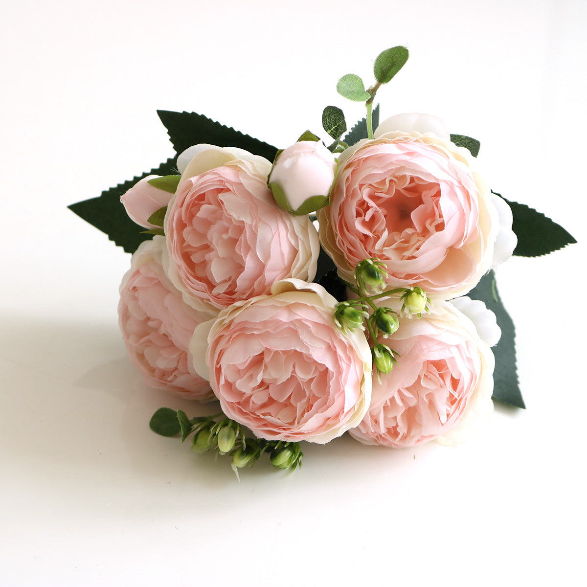 5 Small Peonies Korean Small Bouquets 5 Philips Rose Simulation Flowers Household Wedding Rose Bouquets