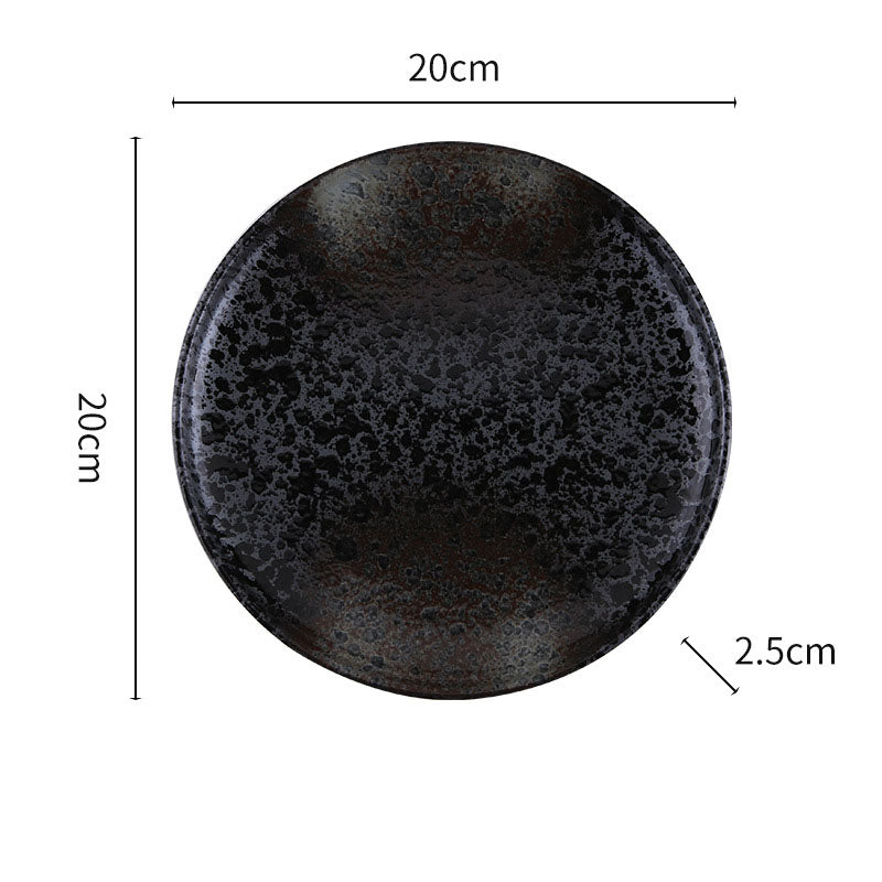 Japanese Tableware Net Red Ins High Level Sense Ceremony Steak Plate Home Light Luxury Breakfast Plate Western Plate