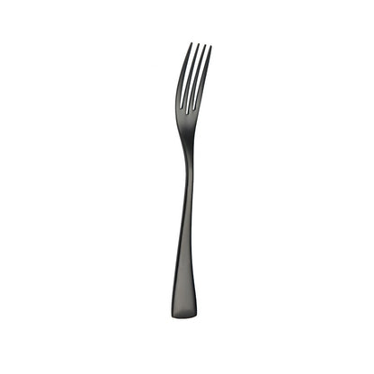 Caya Black Stainless Steel Cutlery Set