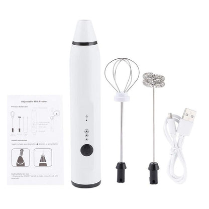 Handheld Milk Frother & Whisk Set