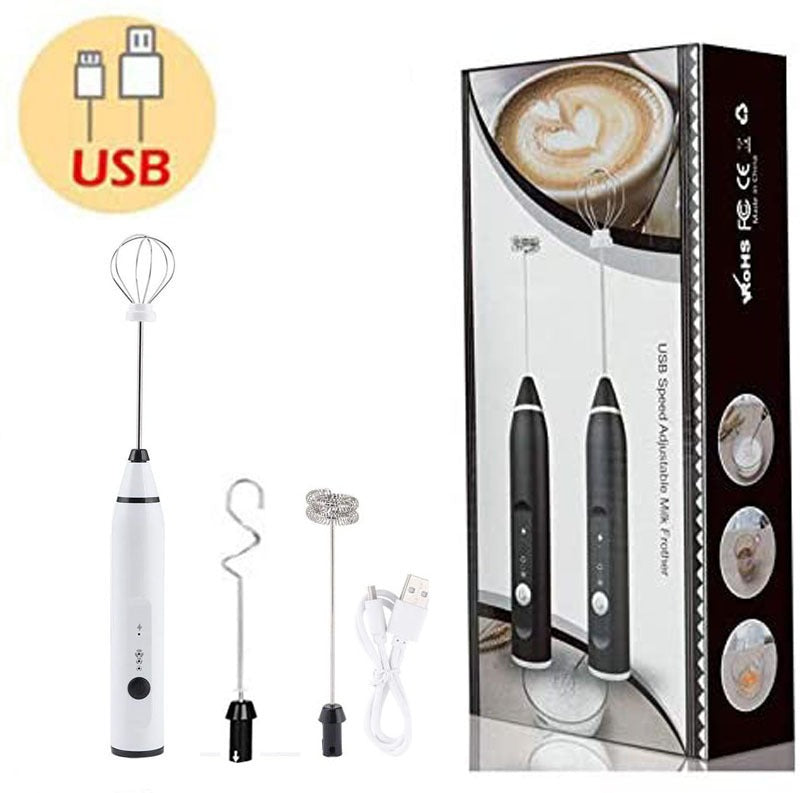 Handheld Milk Frother & Whisk Set