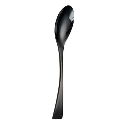 Caya Black Stainless Steel Cutlery Set
