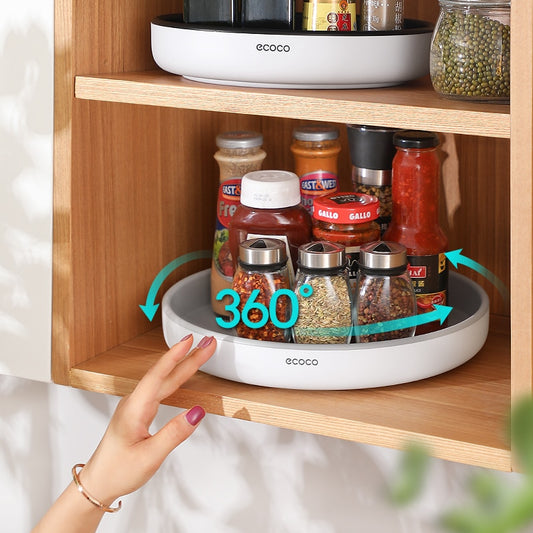 Rotating Condiment Storage Rack