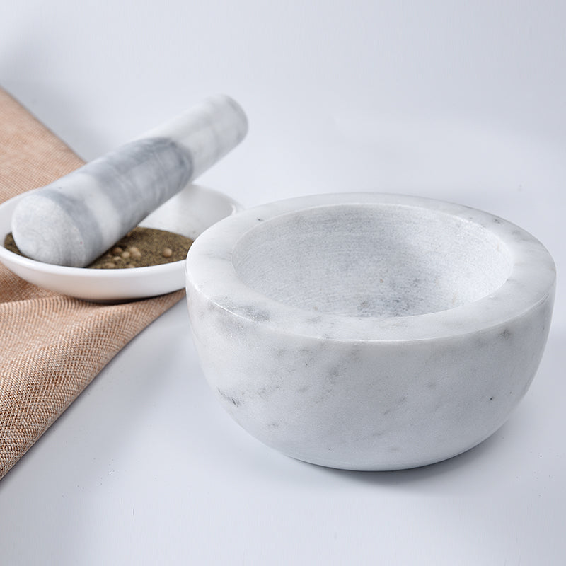 Marble Mortar & Pestle