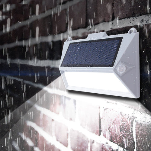 Solar Motion-Sensor Wall Light