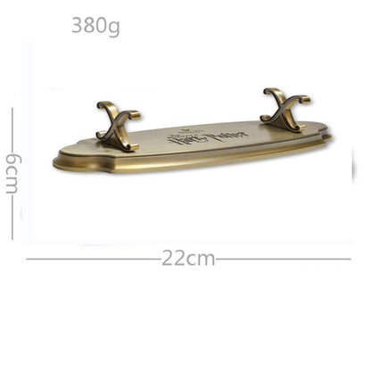 Harry Potter Wand Holder Retro Metal Magic Wand Display Shelf Movie Peripheral Hand-Held Desktop Ornaments