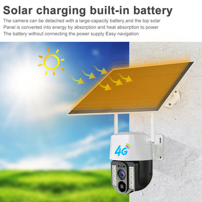 V380 Solar 4G Security Camera – 3MP