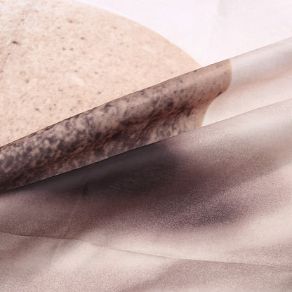 Sand & Stone Print Shower Curtain