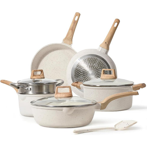 Granite-Style Non-Stick Cookware Set