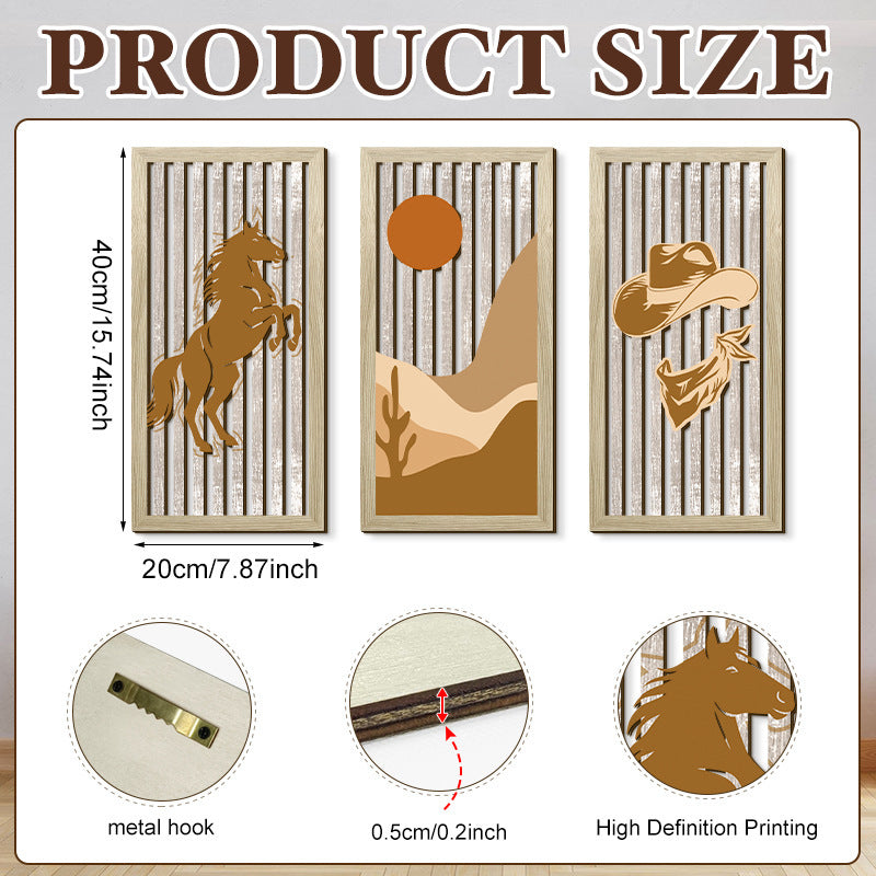 Printed Wooden Wall Art