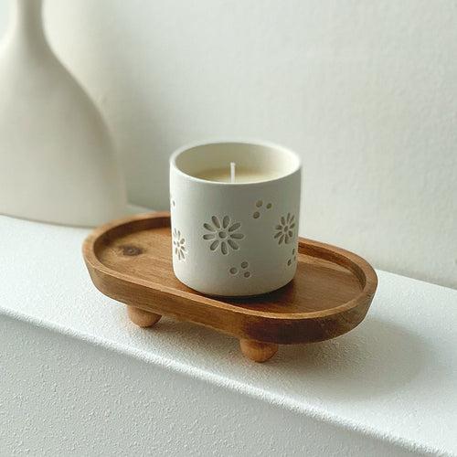 Wooden Entryway Storage Tray