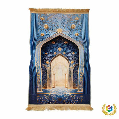 Worship Carpet Living Room Prayer Mat Velvet Printed Mat