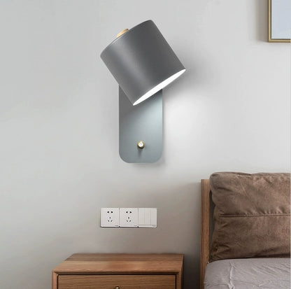 Minimalist Wall Lamp with Switch