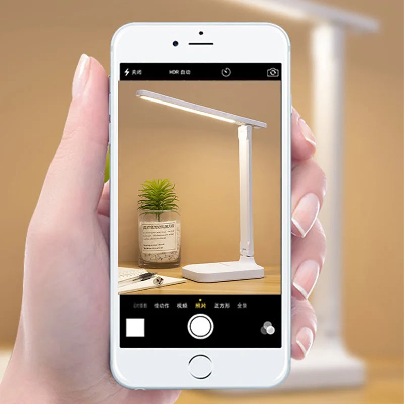 Touch-Dimming LED Desk Lamp