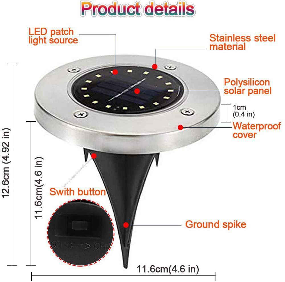 Solar LED Ground Lights