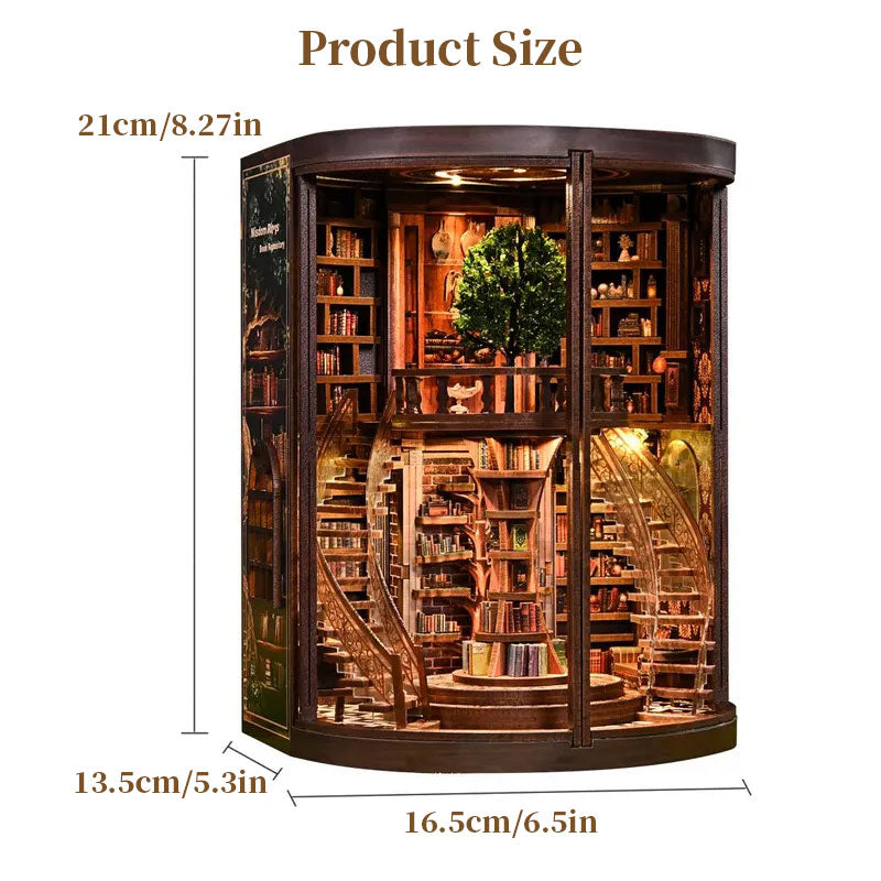 Wooden Book Nook DIY Kit