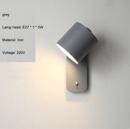 Minimalist Wall Lamp with Switch