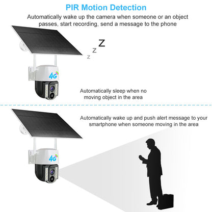 V380 Solar 4G Security Camera – 3MP