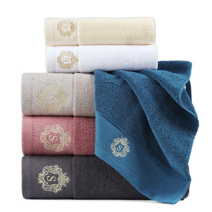 Cotton Bath & Hand Towels – Set of 3