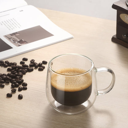 Double-Walled Borosilicate Glass Cup