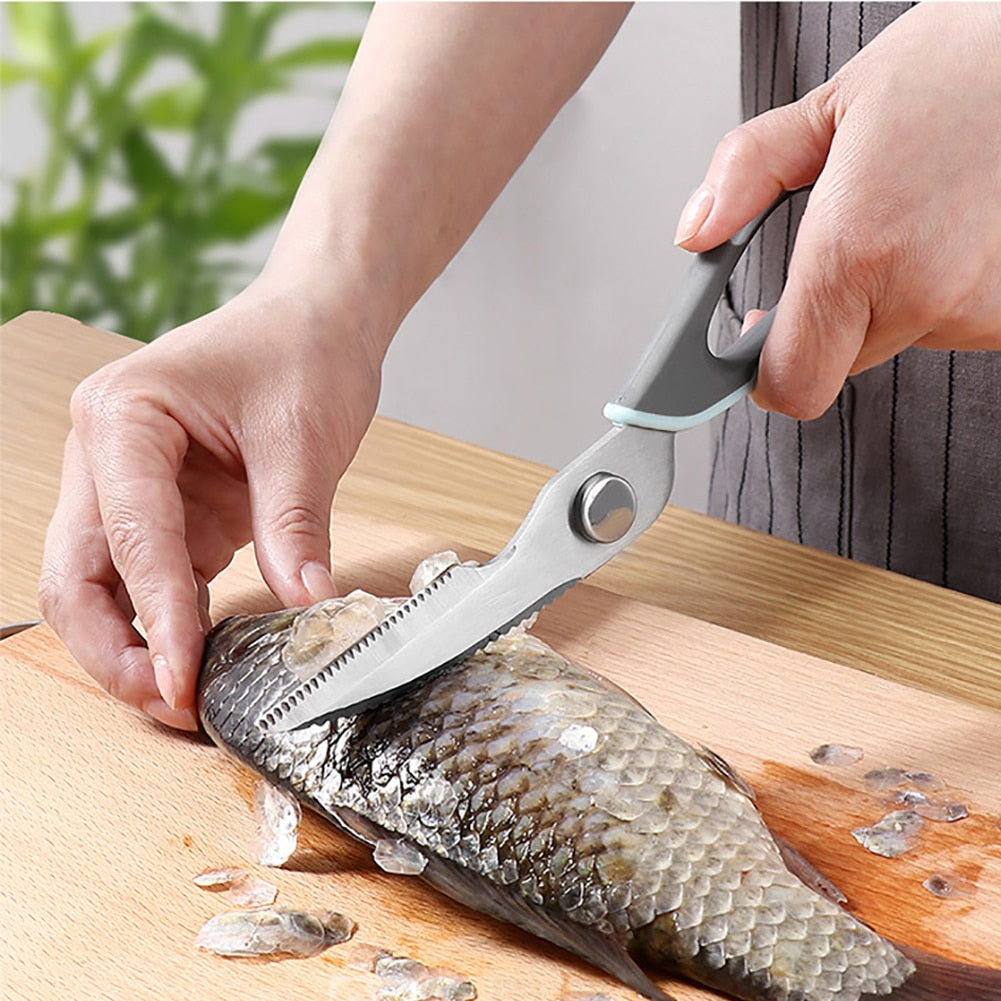 Kitchen Scissors with Magnetic Cover