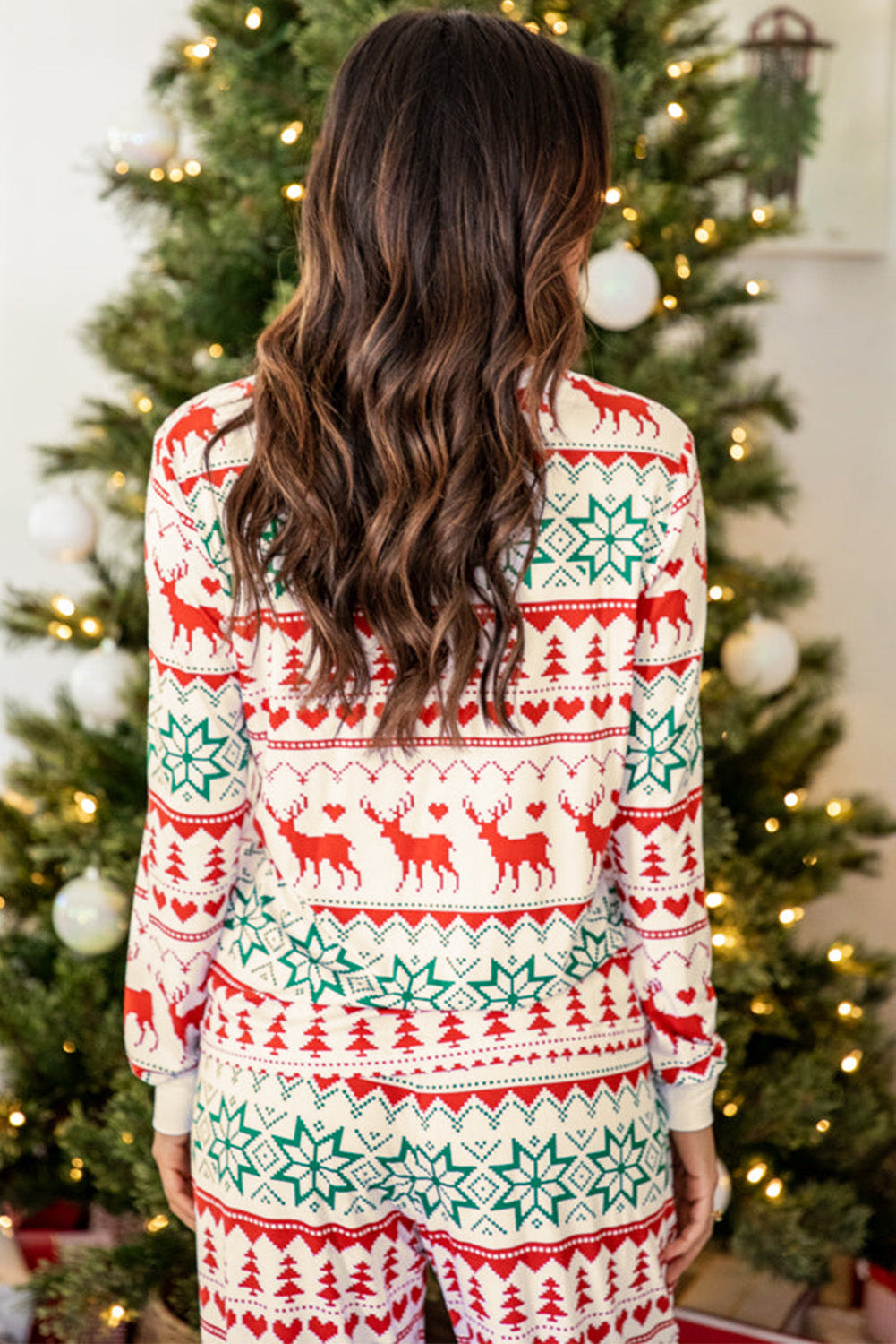 Reindeer Print Lounge Set